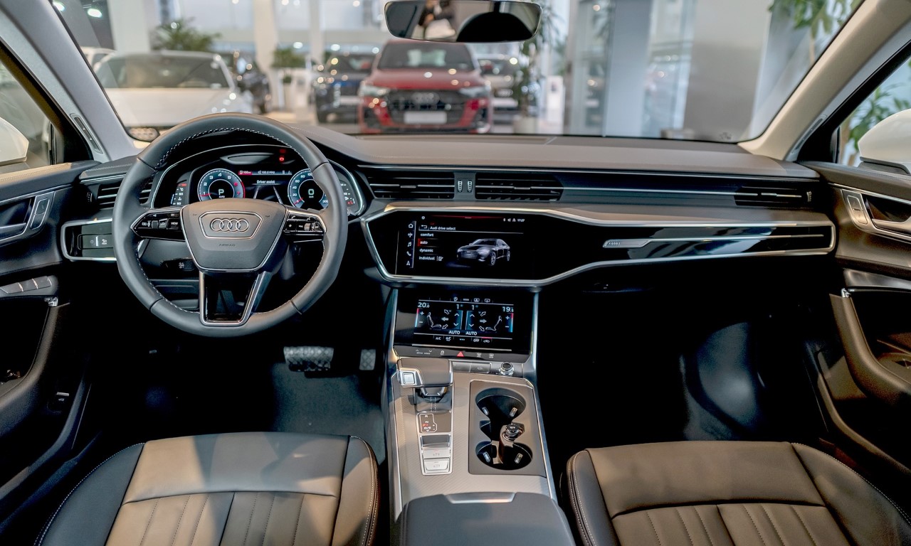 Nội thất Audi A6 thế hệ mới được “lột xác” khác hoàn toàn