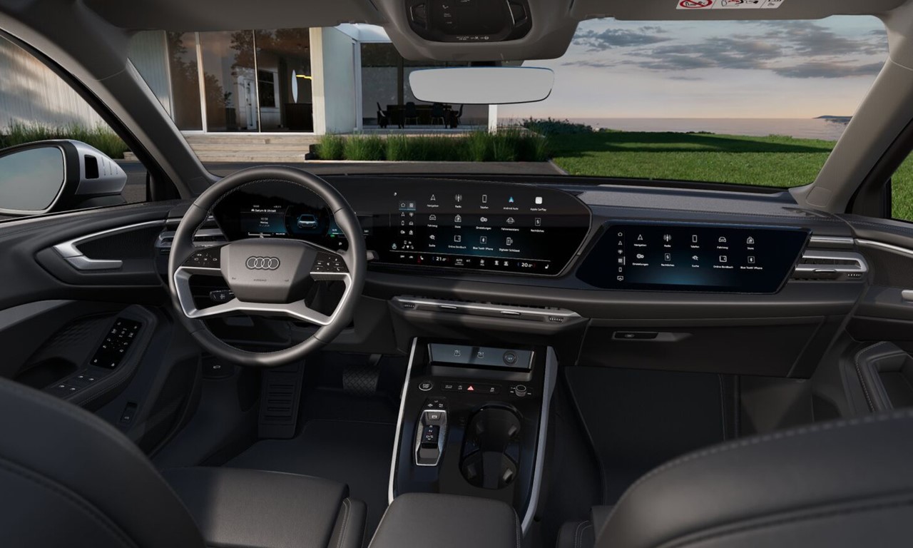 Vô lăng trên Audi A6 2025