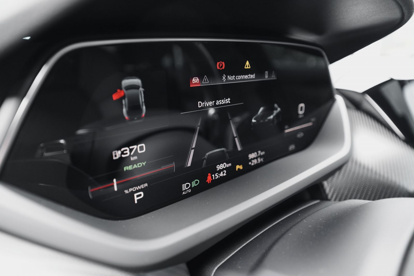 Buồng lái ảo Audi Virtual Cockpit trên Audi e-tron GT 2023