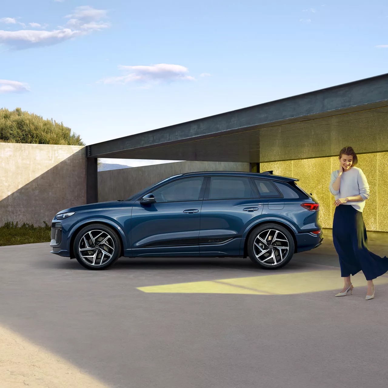 Thân xe Audi Q6 E-Tron
