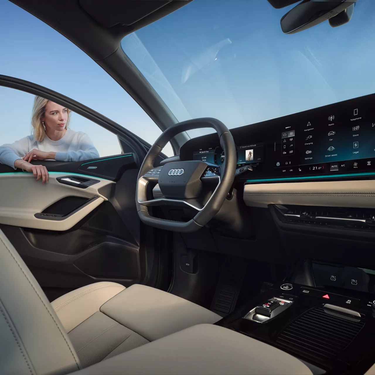 Audi Q6 e-tron đã đề cao ý thức về sự bền vững.