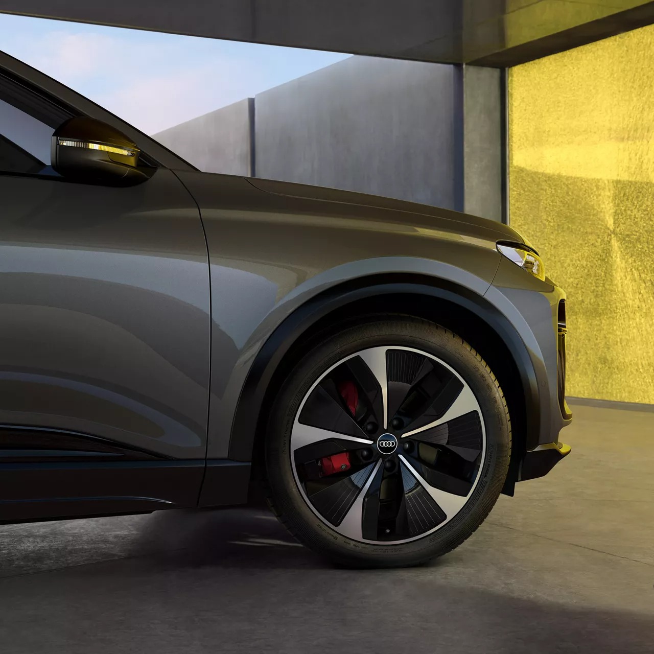 Nâng tầm phong cách thể thao với bộ mâm 21 inch trên Audi Q6 E-Tron